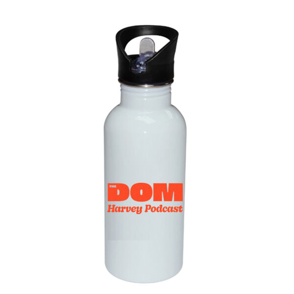 The Dom Harvey Podcast - Stainless Bottle with Straw Top Thumbnail