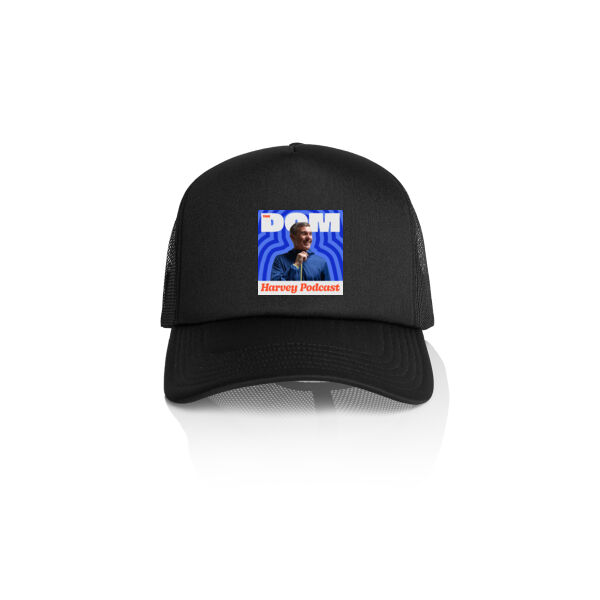 The Dom Harvey Podcast - Dom Logo - AS Colour Frame Trucker Cap Thumbnail
