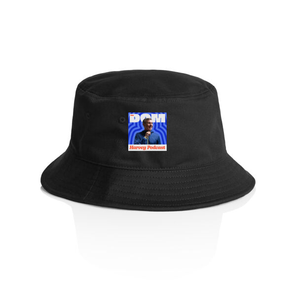 The Dom Harvey Podcast - Dom Logo - AS Colour Bucket Hat Thumbnail