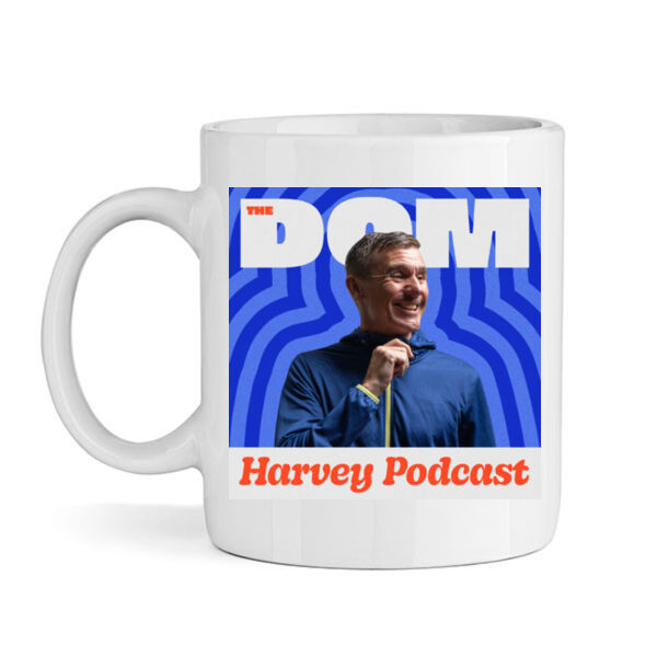 The Dom Harvey Podcast - Dom Logo - Mug Thumbnail