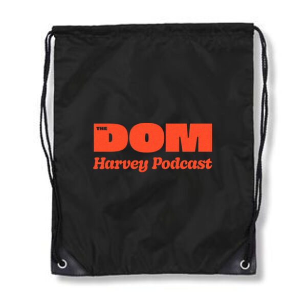 The Dom Harvey Podcast - Orange Logo - Backpack Thumbnail